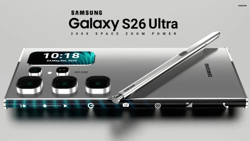 Samsung Galaxy S26 Ultra, Galaxy S26 Ultra launch, 400MP camera smartphone, Samsung flagship phone 2026, 6.9 inch AMOLED display, 8900mAh battery phone, Samsung Ultra series, Galaxy AI smartphone, premium Android phone, flagship smartphone news, Samsung mobile USA