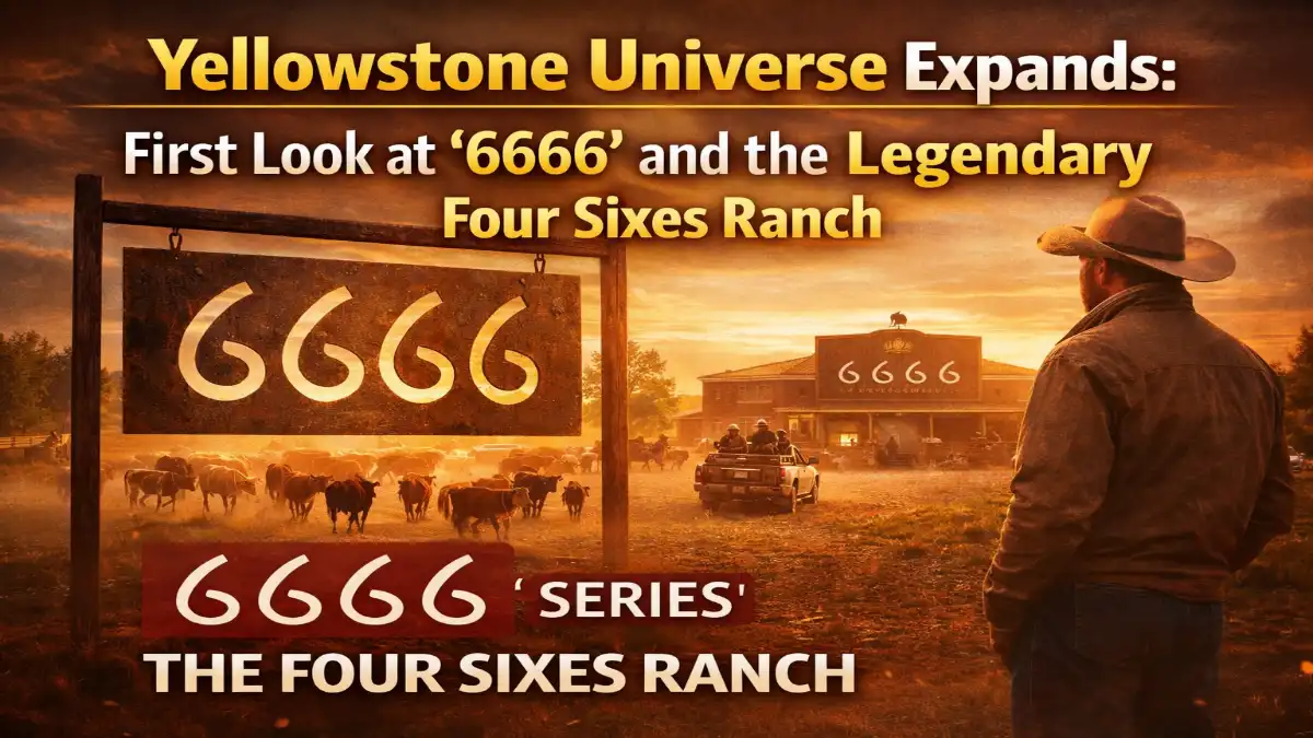 Yellowstone sequel 6666, Yellowstone universe expansion, first look 6666 series, Four Sixes Ranch show, Yellowstone spin off 2026, Western drama TV series, cowboy ranch drama, new Yellowstone sequel series, Paramount western drama